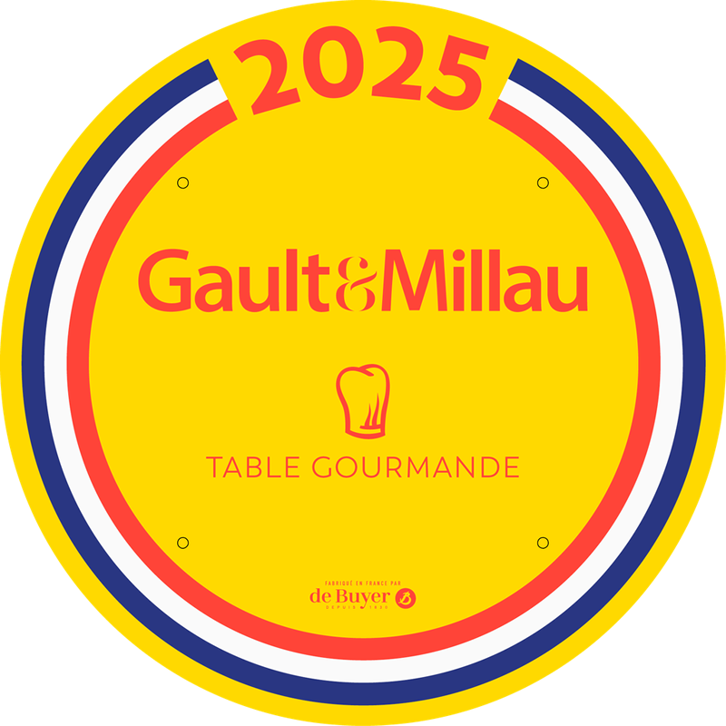 Gault et Millau 2025 : une toque "Table gourmande" ! Gault et Millau 2025 : une toque "Table gourmande" !